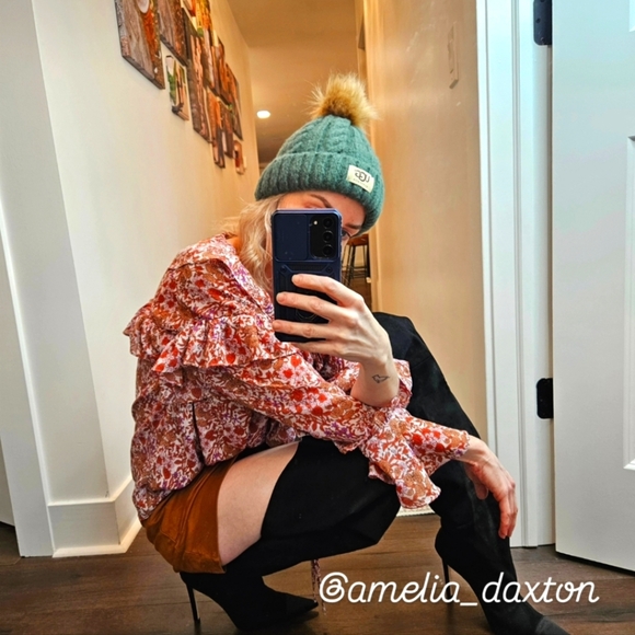 Good American The Weekend Black Suede Over The Knee Boot Size 9 - Picture 12 of 14